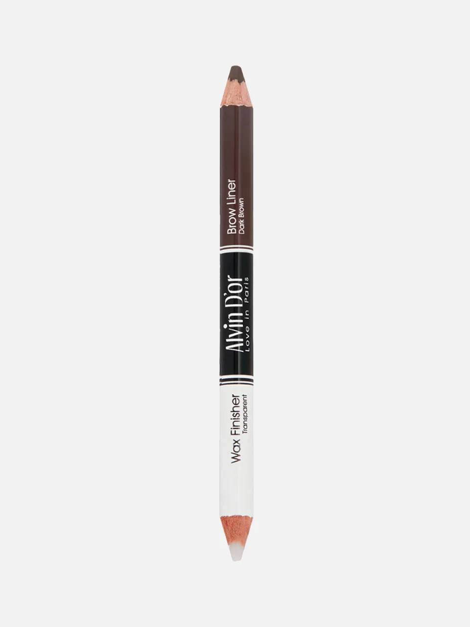 Карандаш для бровей Double Pencil With Brow Liner & Wax Finisher, Alvin D’or
