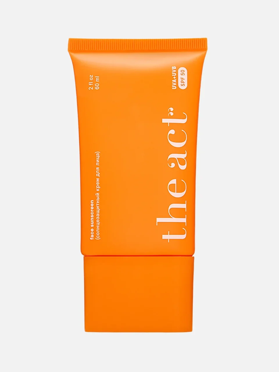Солнцезащитный крем для лица SPF 50, The Act