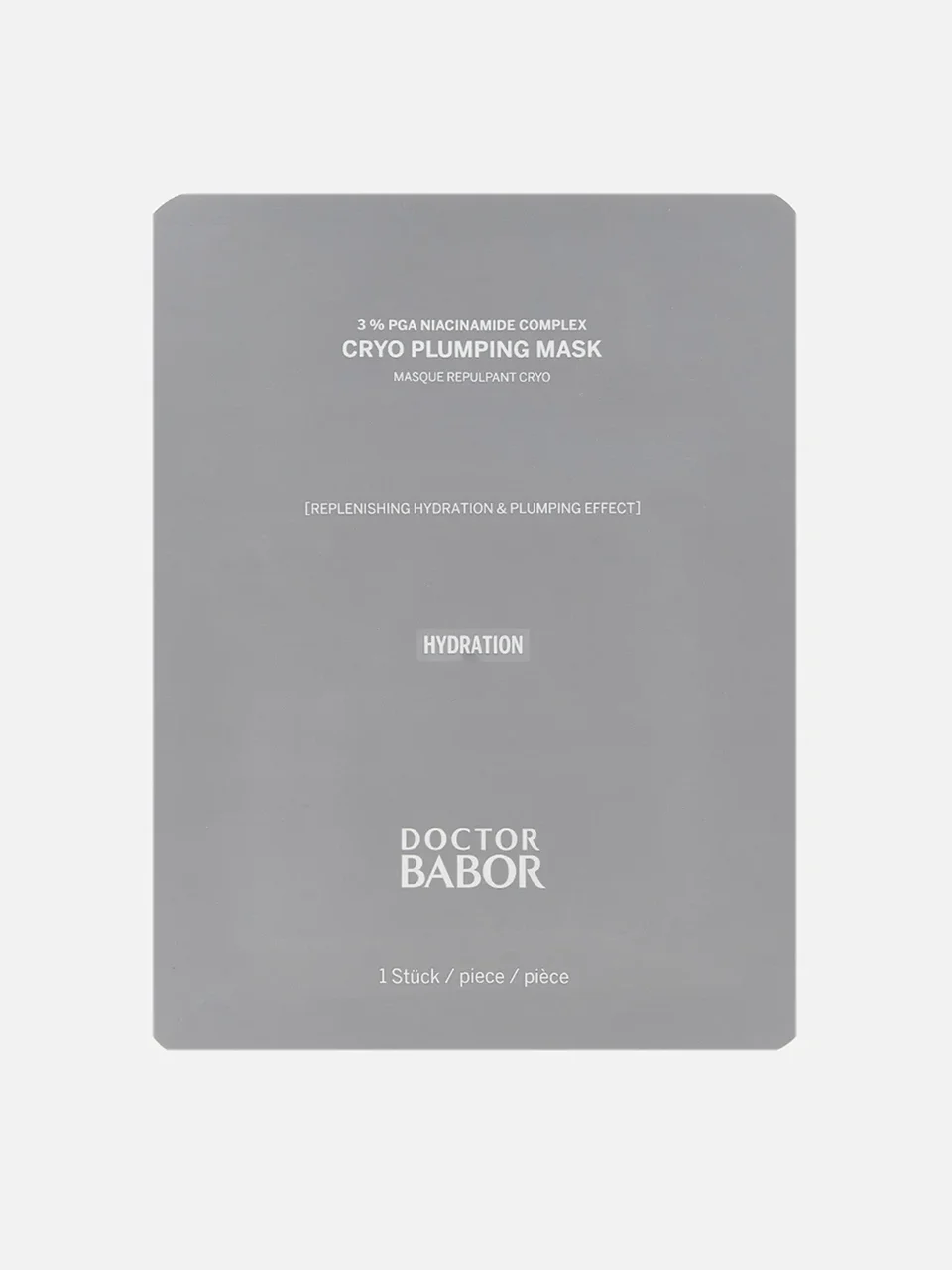 Увлажняющая маска с охлаждающим эффектом Hydration Cryo Plumping Mask, Babor