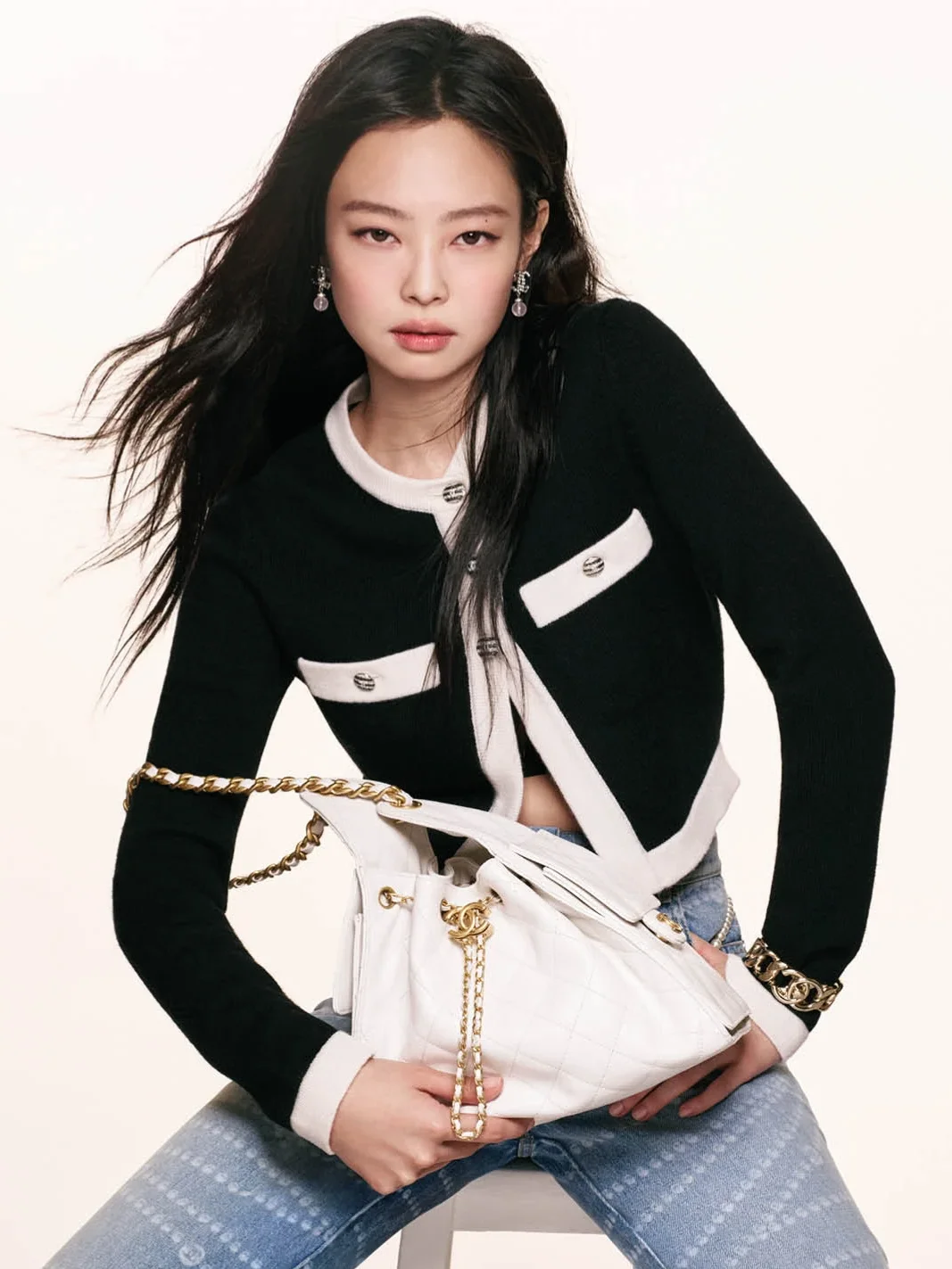 Дженни в кампейне сумки Chanel