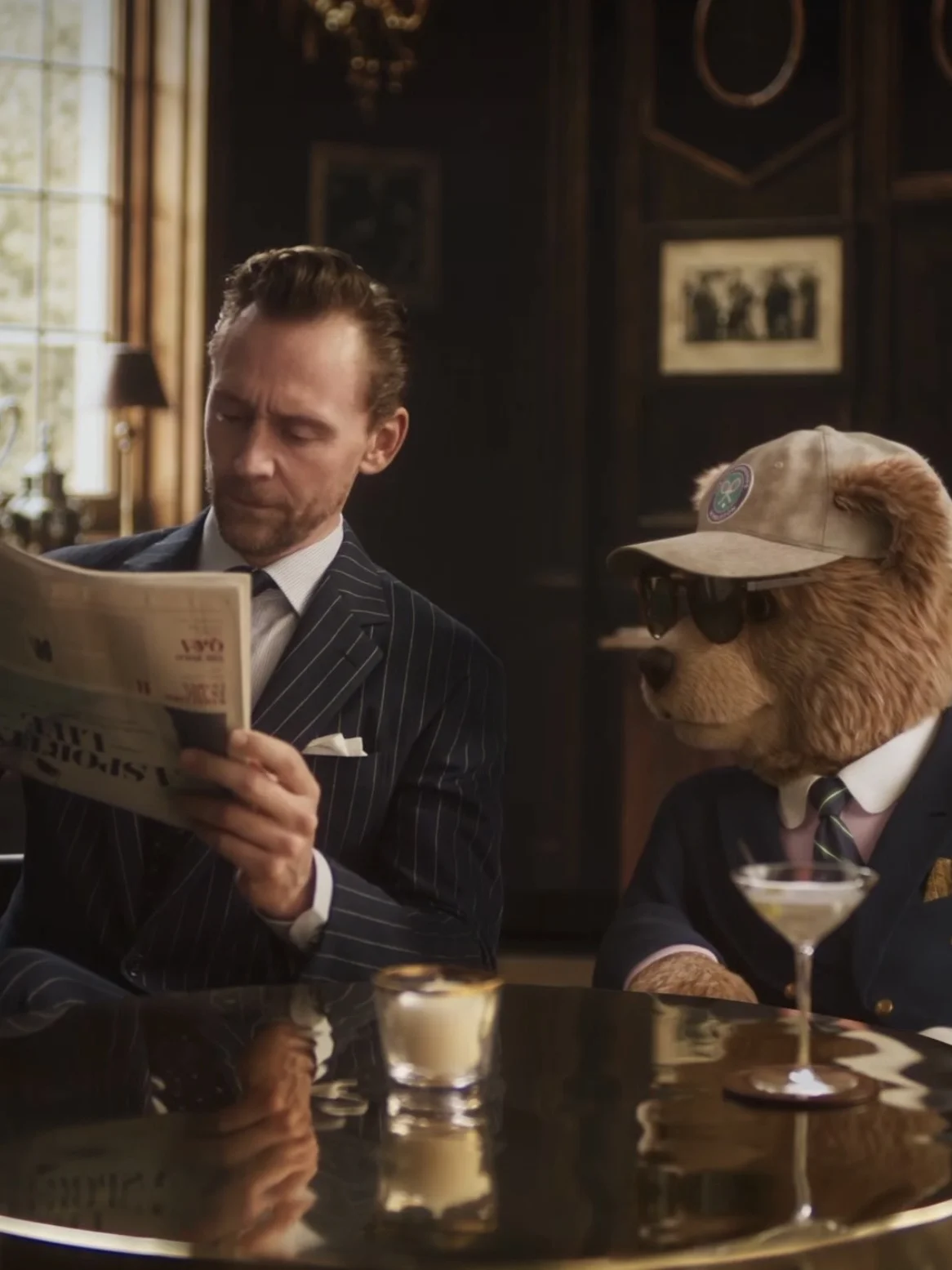 Ralph Lauren, Ральф Лорен, Том Хиддлстон, Уимблдон, теннис, Большой шлем, Polo Bear