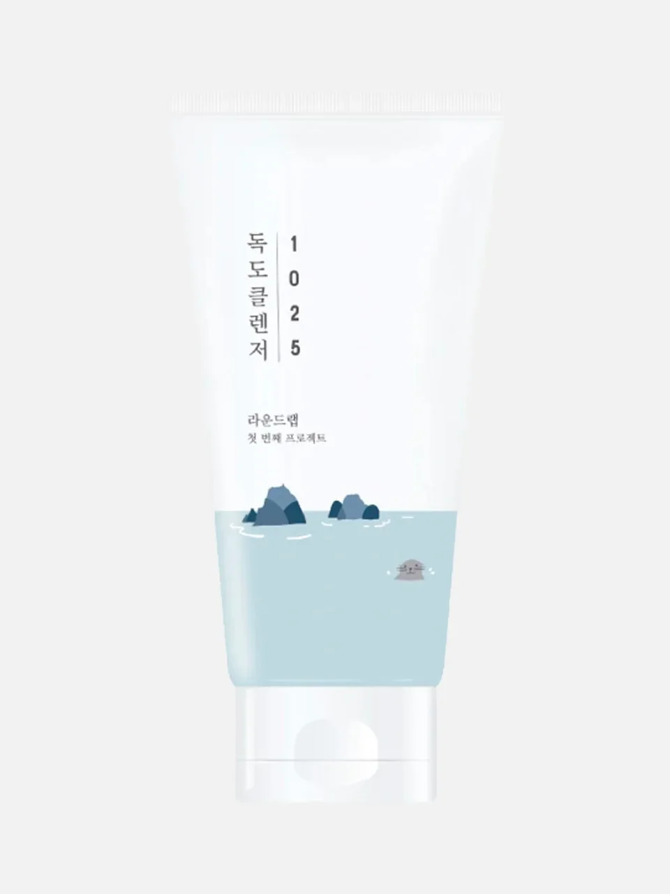 Мягкая пенка для умывания с морской водой 1025 Dokdo Cleanser, Round Lab