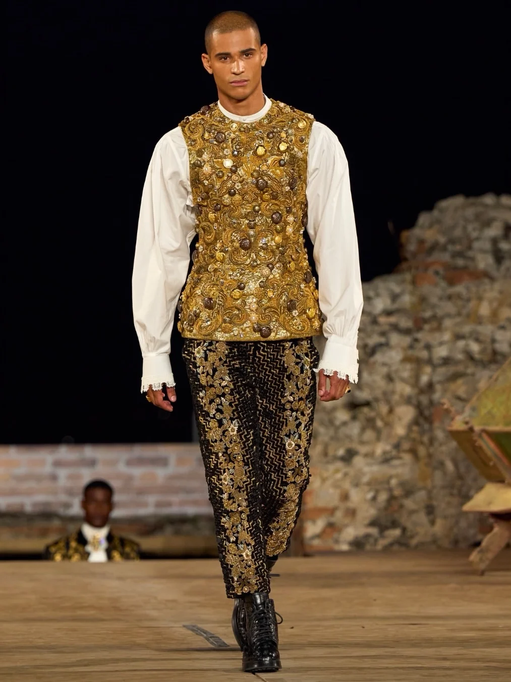 Dolce & Gabbana, Dolce & Gabbana Alta Sartoria 2026, дольче габбана показ мужской, мужской кутюр Dolce & Gabbana, Эрлинг Холанд