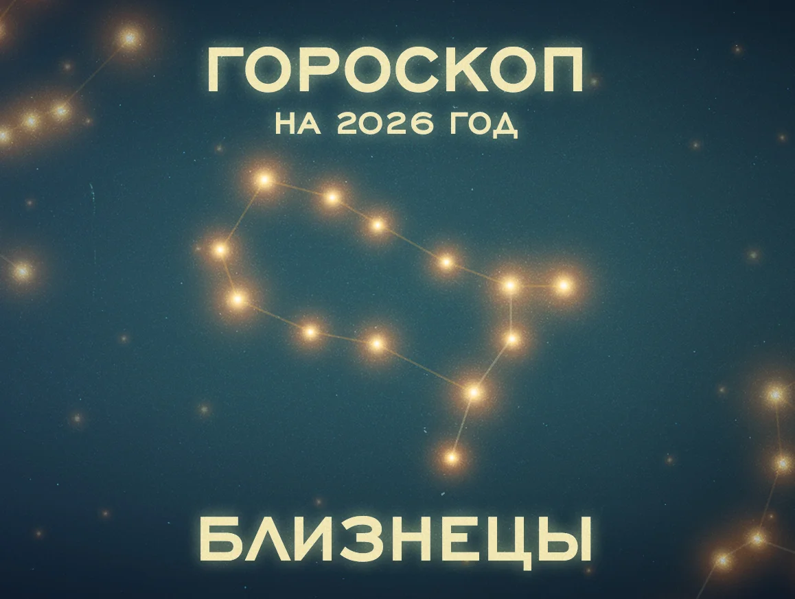 Астрологический прогноз на 2026 год: Близнецы