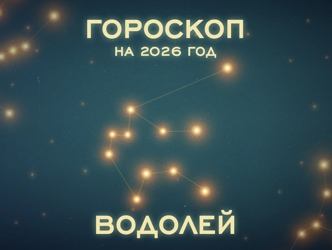 Астрологический прогноз на 2026 год: Водолей