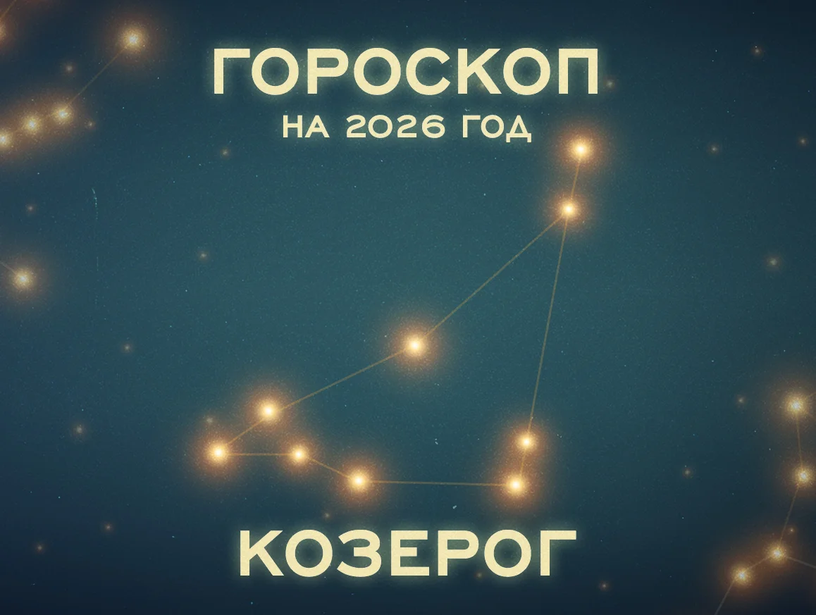 Астрологический прогноз на 2026 год: Козерог